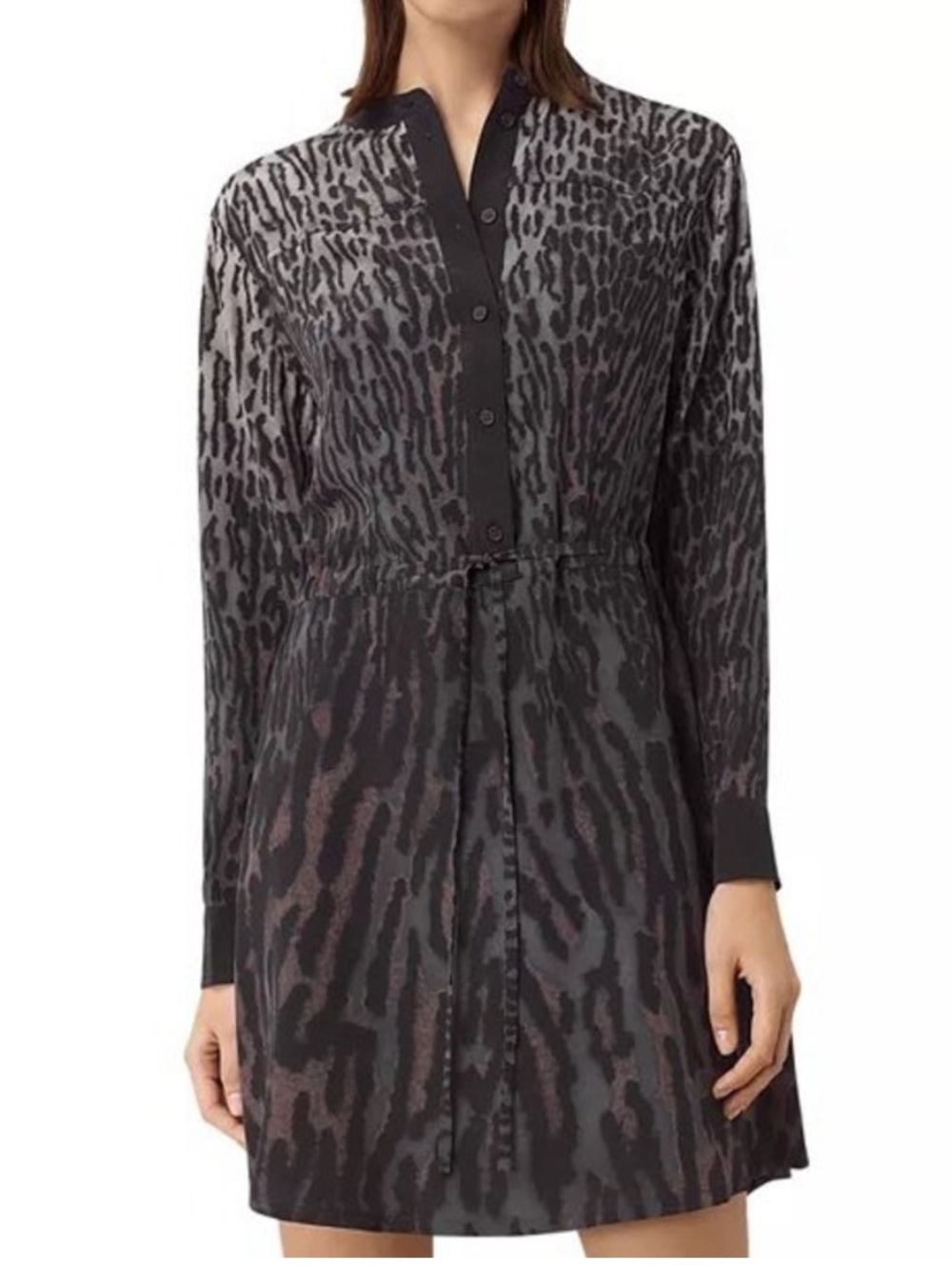 ALLSAINTS
Sanko Sinai Silk Shirt Dress
